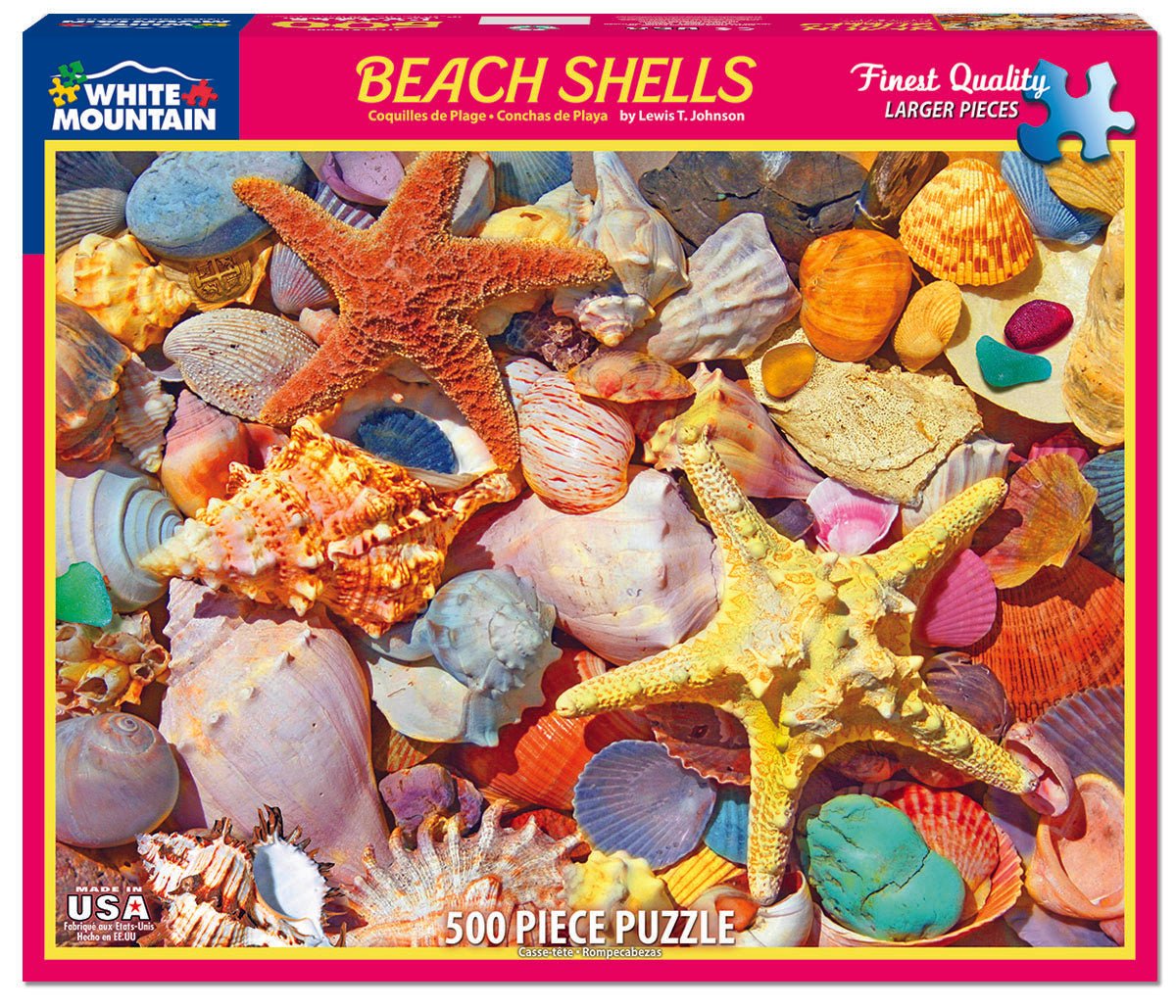 Beach Shells (1486pz) - 500 Pieces