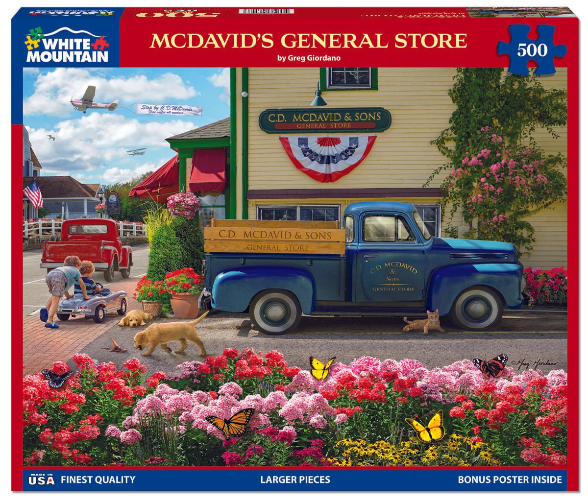 McDavid’s General Store (1880pz)  - 500 Piece Jigsaw Puzzle