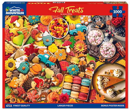 Fall Treats (1933pz) - 1000 Piece Jigsaw Puzzle