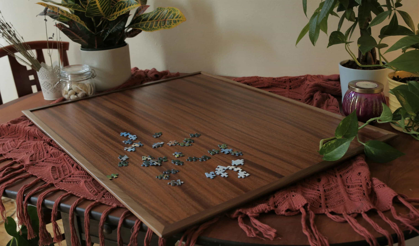 Zacko Deluxe Hardwood Spinner Puzzle Board (30"x24")