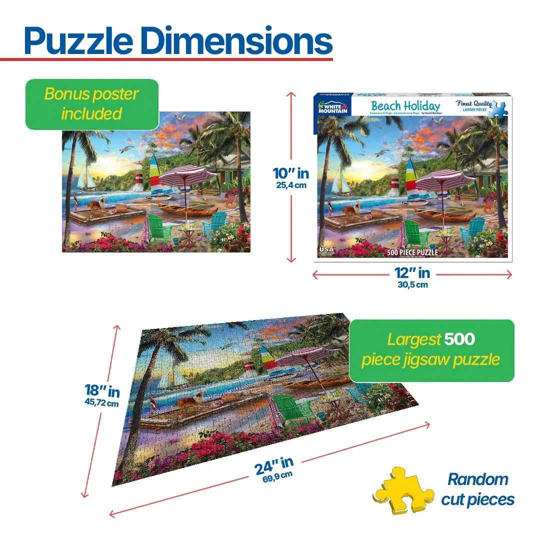 Beach Holiday (1609pz) - 500 Pieces