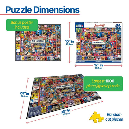 Broadway (1094pz) - 1000 Piece Jigsaw Puzzle