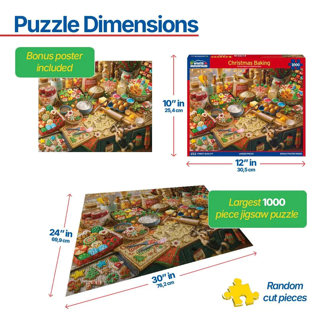 Christmas Baking (2152pz) - 1000 Piece Jigsaw Puzzle