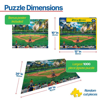 Field of Dreams (1858pz) - 1000 Piece Jigsaw Puzzle