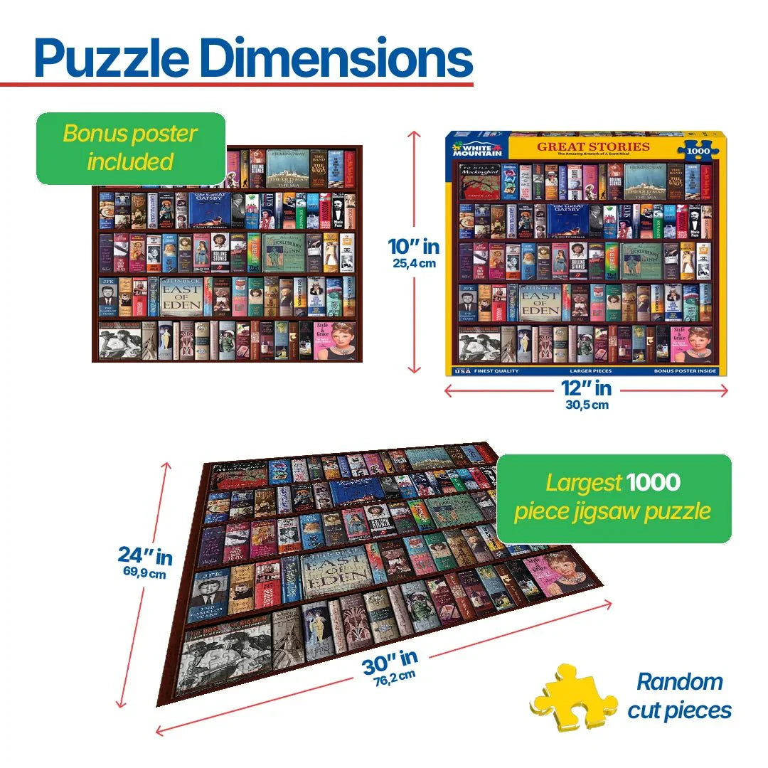 Great Stories (1790pz) - 1000 Piece Jigsaw Puzzle
