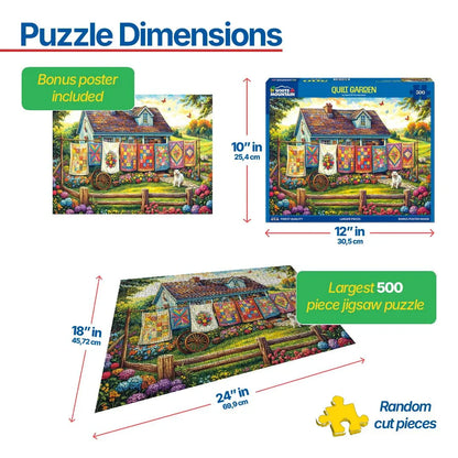 Quilt Garden (2107pz) - 500 Piece Jigsaw Puzzle