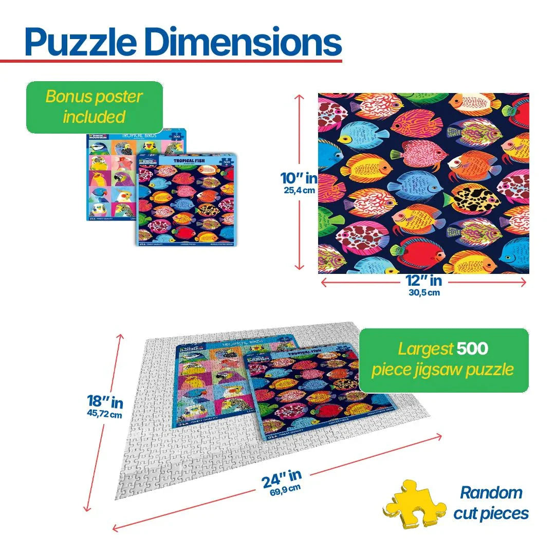 Set of 2: Tropical Animal Bundle 500 piece