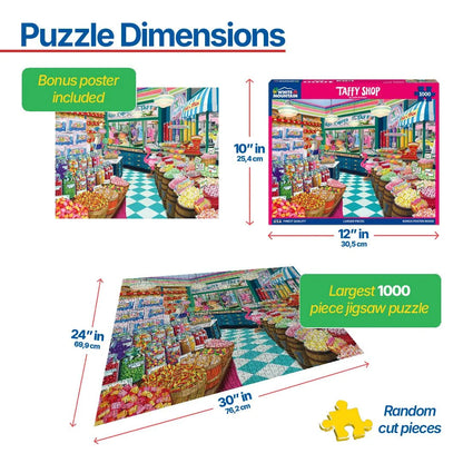 Taffy Shop (2061pz) - 1000 Piece Jigsaw Puzzle
