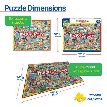 The 20th Century (1614pz) - 1000 Pieces